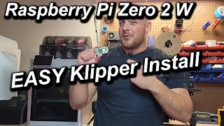 Install Klipper Using a Raspberry Pi Zero 2 W  Ender 3 Pro  EASY DIY [upl. by Aneala878]