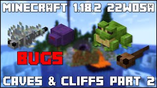 Minecraft 1182  Snapshot 22w05a  Bug Fixes amp Bedrock Frog Changes [upl. by Anilejna]