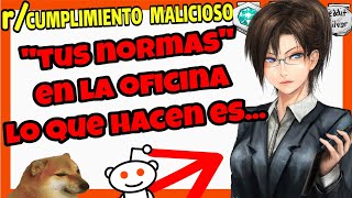 rCUMPLIMIENTO MALICIOSO 10 Lo que quiera jefe pero eso hará que  Historias Reddit [upl. by Alyled358]