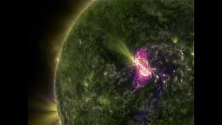 Double MFlare  Coronal Mass Ejection 6212015  SolarHamcom [upl. by Aissirac]