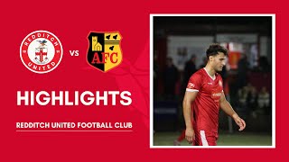 HIGHLIGHTS  Redditch United vs Alvechurch [upl. by Aicirtal745]