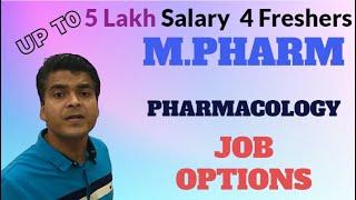 MPharm Pharmacology Job Opportunity  Career Option in Pharmacology with High Salary  Pharmacy [upl. by Nnasus]