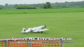 Spitfire Mk XIVe Giant Scale [upl. by Kerrie757]