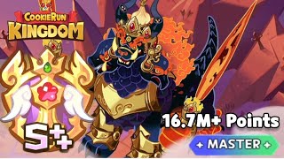 Best Team Beast Raid Master S Rank 167M Points Guide I Cookie Run Kingdom [upl. by Car]