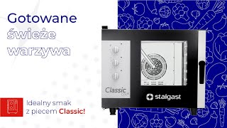 Gotowane świeże warzywa  prosty przepis z piecem Stalgast Classic Cook [upl. by Humbert]