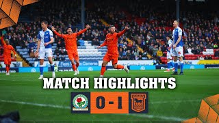 HIGHLIGHTS  BLACKBURN 0 TOWN 1 [upl. by Erick276]