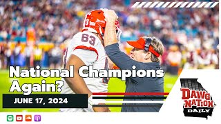 One big reason why UGA could win the national championship again in 2024  DawgNation Daily [upl. by Parry]