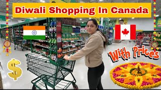 Diwali Shopping Tips and Trick in Canada  Indian grocery shopping in Canada 🇮🇳🇨🇦 [upl. by Nnayt]