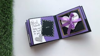 DIY Scrapbook for Best FriendHow to Make ScrapbookArtCraftByTulsi [upl. by Velasco]