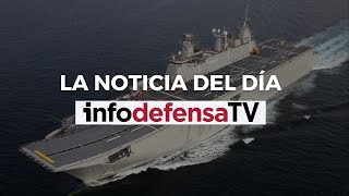 El buque insignia de la Armada LHD Juan Carlos I podrá visitarse el 12 de octubre en Barcelona [upl. by Rici]