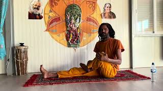 SYS14 Hatha Yoga Janusirasana Gomukhasana Anuloma Viloma Pranayama amp Bhramari Pranayama [upl. by Auhesoj]