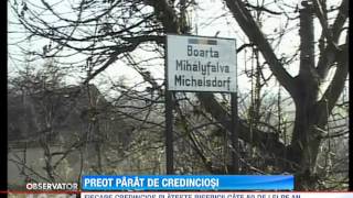 Un preot din judeţul Sibiu şia făcut o vilă can reviste în timp ce casa parohială a ajuns o [upl. by Elocin]