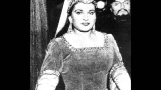 IL Trovatore 1953 LIVE Scala Maria Callas Damor sullali rose  Miserere [upl. by Anawait]