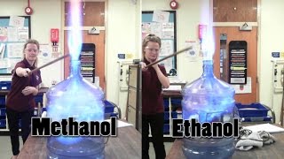 Whoosh Bottle  Methanol Vs Ethanol [upl. by Anitsirc]