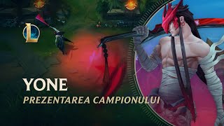 Prezentarea campionului Yone  Gameplay – League of Legends [upl. by Leahicm919]