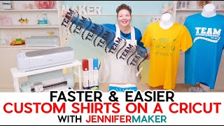 DIY IronOn Shirts on Cricut Maker 3 amp Explore 3  Fast amp Easy [upl. by Birkett364]