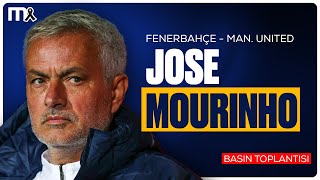 Jose Mourinho Maç Sonu Basın Toplantısı  Canlı Yayın [upl. by Anialad72]