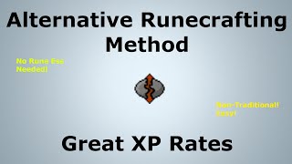 Could this be a new Runecrafting Method  Arceuus Library RuneCrafting  Great XP Rates [upl. by Aissatsan]