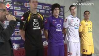 Presentazione maglie Fiorentina 20112012 a Cortina [upl. by Stew638]