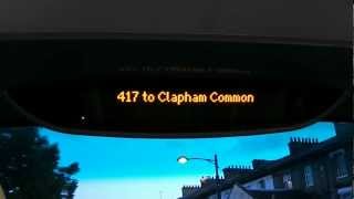 417 to Clapham Common [upl. by Ecinhoj]