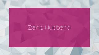 Zane Hubbard  appearance [upl. by Pedersen]