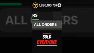 SOLD EVERYONE BEFORE MARKET CRASH 💀 fcmobile [upl. by Agnesse]