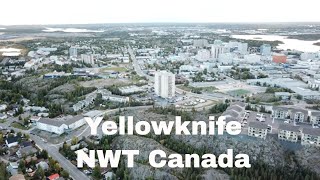 Drone Yellowknife Canada  Northwest Territories [upl. by Darnok]