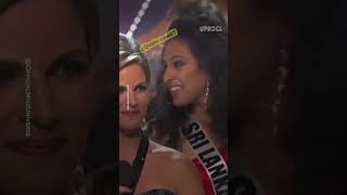 Concursantes de Miss Universo descubren a la ganadora antes de tiempo shorts [upl. by Ueih]