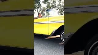 1956 Chevrolet Bel Air convertible coupe  Lowrider RestoMod  Narrated with an AI voice [upl. by Aicitan]