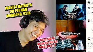 FULL REACTION VIDEO LUCU MAIN CATUR BERAKHIR BAKU HANTAM  Lawak Minang  Ibal Jo Ica part 3 [upl. by Mccurdy]