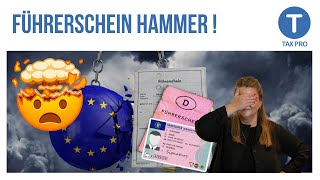 EU plant FührerscheinHammer Tempolimit Senioren SUV Führerschein [upl. by Kellina350]