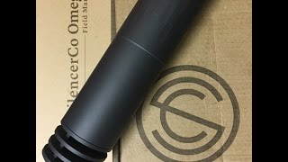 SilencerCo Omega Suppressor Unboxing [upl. by Schubert104]