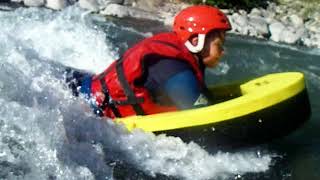 hydrospeed en Ubaye découverte été  Barcelonnette [upl. by Aleyam]