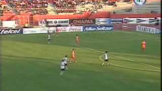 Danilinho gol 2 y 3 con Jaguares de Chiapas c20089 vs Atlas [upl. by Ynaffad92]