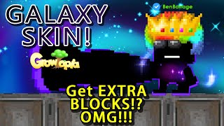 GALAXY SKIN OP Mod Extra Blocks Legendary Branch Item  Growtopia Spring Clash 2024 [upl. by Ahsiema]