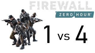 Firewall Zero Hour VR 1 vs 4 FOR THE WIN [upl. by Oecile284]