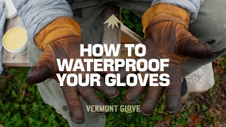 How to Waterproof Your Gloves [upl. by Huesman657]