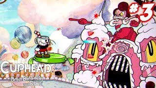 Cuphead Gameplay Walkthrough Part 3  SUGARLAND SHIMMY XBOX ONE 1080p 60fps [upl. by Yule92]