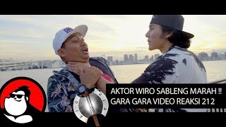 Vino G Bastian MARAH  FILMNYA GW REACTION  WIRO SABLENG 212 [upl. by Anerb503]