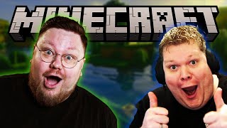 2 alte Männer spielen zum ersten Mal Minecraft [upl. by Ennaerb]