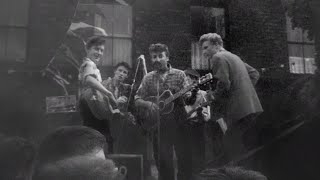 John Lennon with The Quarrymen on 22nd June 1957  clip from Looking for Lennon [upl. by Ahsinra]