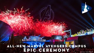 Disneyland Paris inaugure le tout nouveau Marvel Avengers Campus lors d’une cérémonie épique [upl. by Akiwak141]