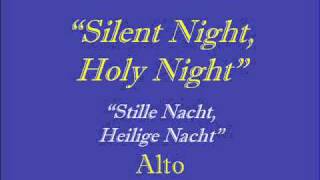 Silent Night  Altowmv [upl. by Saberhagen115]