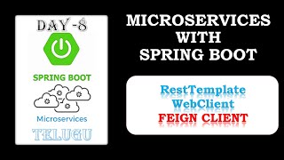 Exploring Spring Boot Microservices Day 8 Making REST Calls to Lists with RestTemplate amp WebClient [upl. by Lledrac]