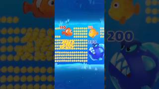 Fishdom Ads Mini Gameplay level 2Hungry fish 🐠 Big update Gameplay Ads minigames shorts [upl. by Hollander]