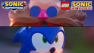 Sonic Superstars  LEGO Content Trailer [upl. by Yentihw]