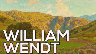 William Wendt A collection of 58 paintings HD [upl. by Etteb]