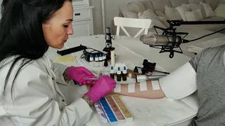 Allergy Checks amp Tests  Special Skin Examinations On The Arm ASMR [upl. by Ameg426]