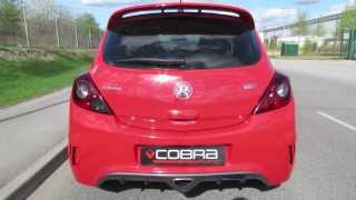 Vauxhall Corsa VXR Performance Exhaust by Cobra Sport Exhausts [upl. by Dud586]