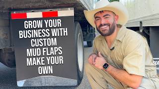 Make Your Own Mud Flaps  Grow Your Business With Custom Made Mud Flaps  Great For Small Businesses [upl. by Dorine]